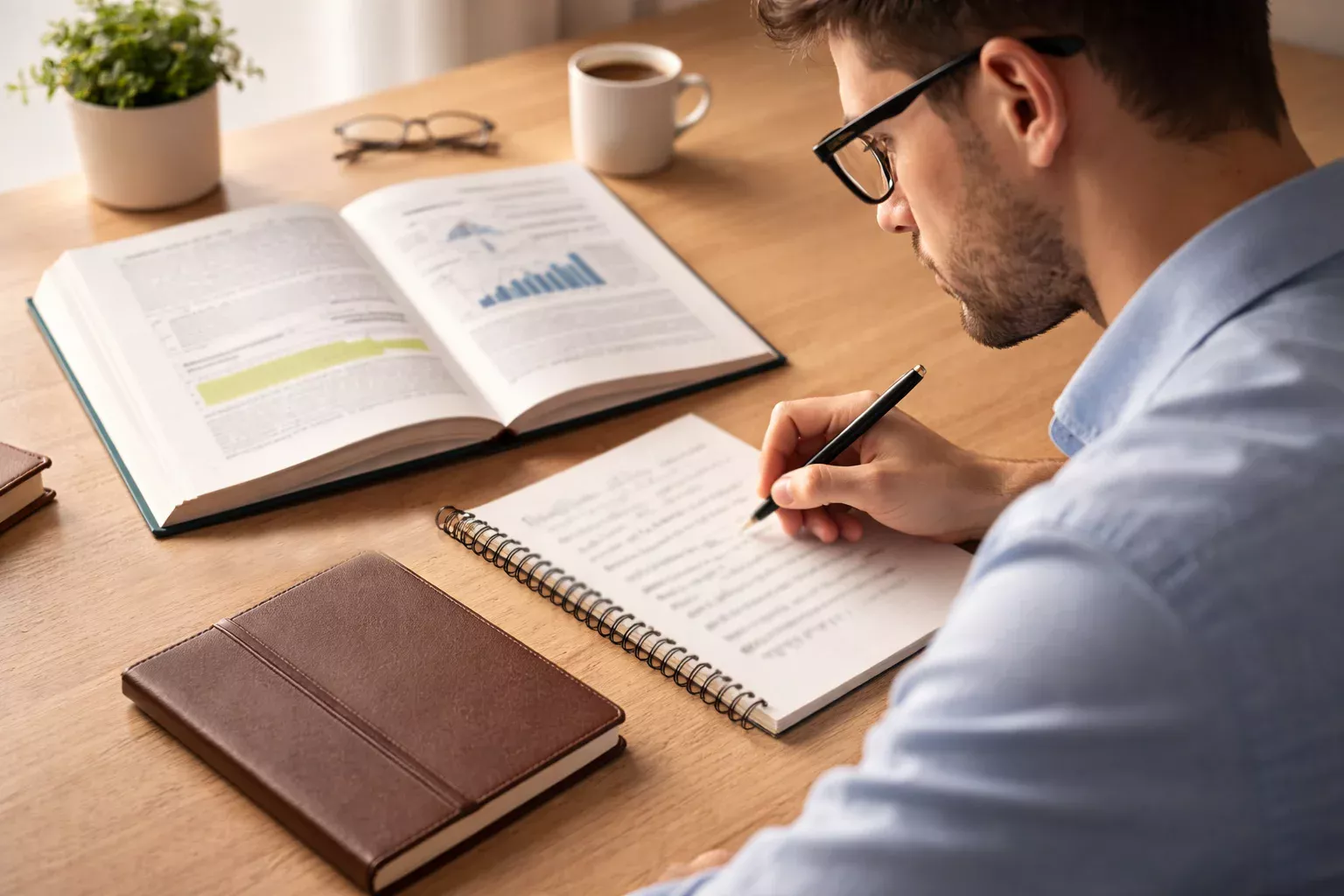 Persona concentrata che studia strategie di scommesse sportive